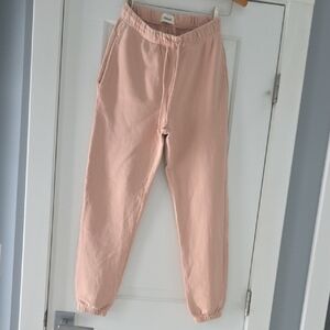 ELWOOD...100% Organic Cotton Salmon Pink Jogger Sweat Pants